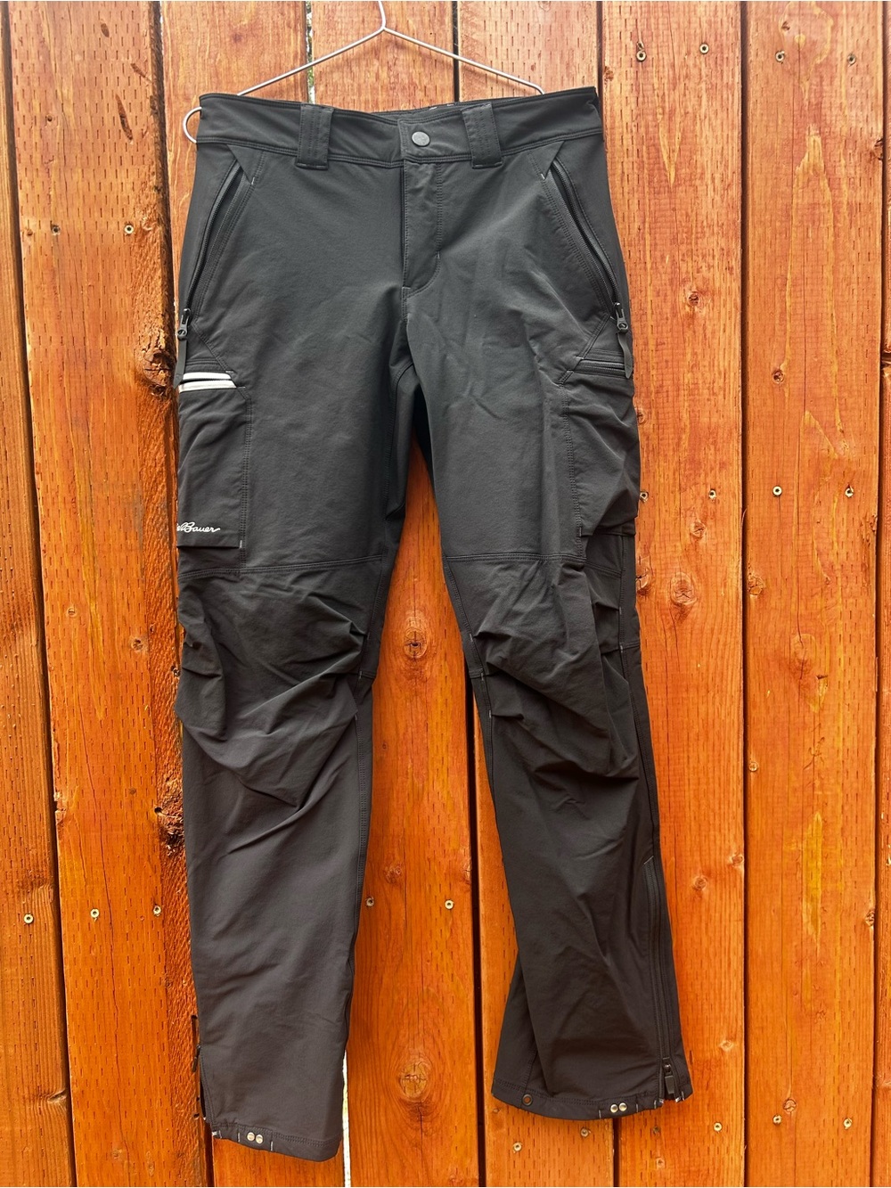 Eddie Bauer Small Black Men's Cargo Outdoor Pants